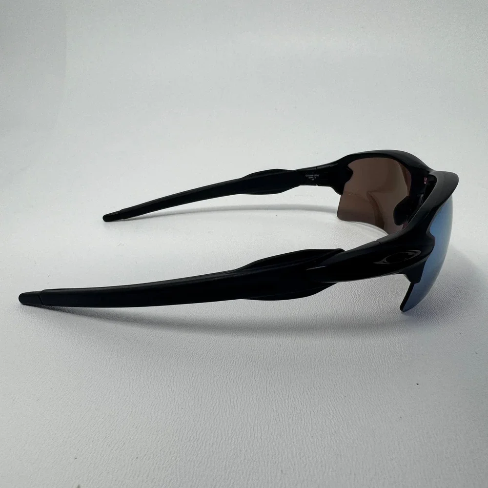 Oakley Flak 2.0 XL Sunglasses Matte Black Prizm Deep Water Polarized OO9188-5859